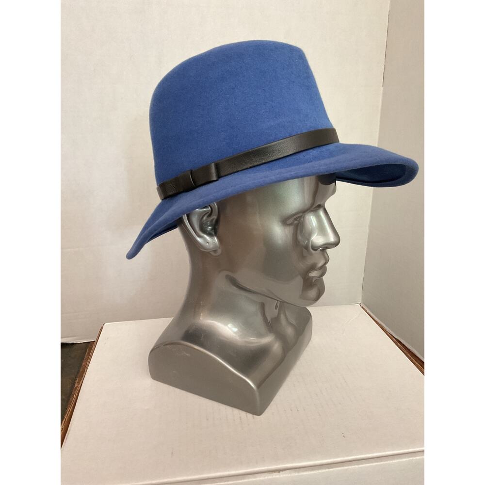 Geo. W. Bollman & Co. - Excello - All Wool Vintage Fedora - Bloomingdale’s- Blue - Picture 7 of 12